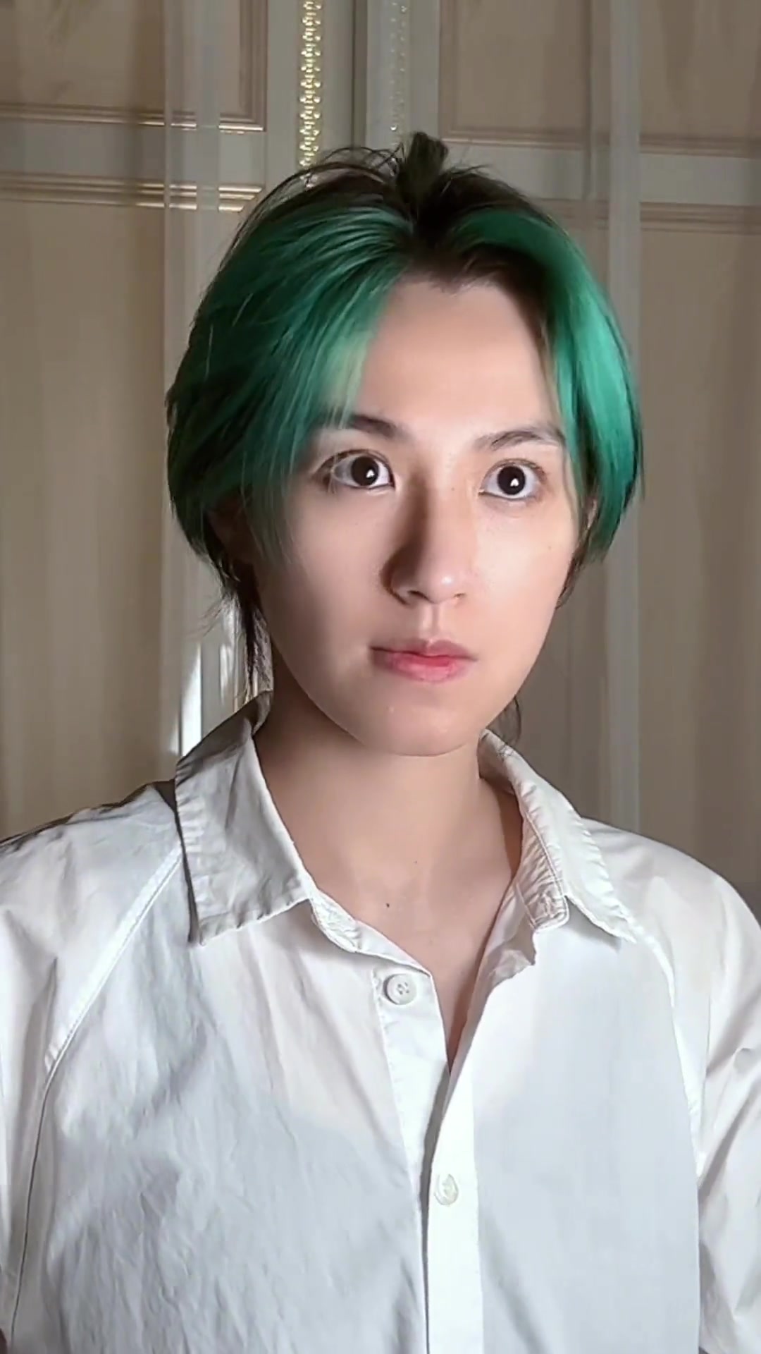 热门染发短发鲻鱼头，动漫同款发型你爱了吗？