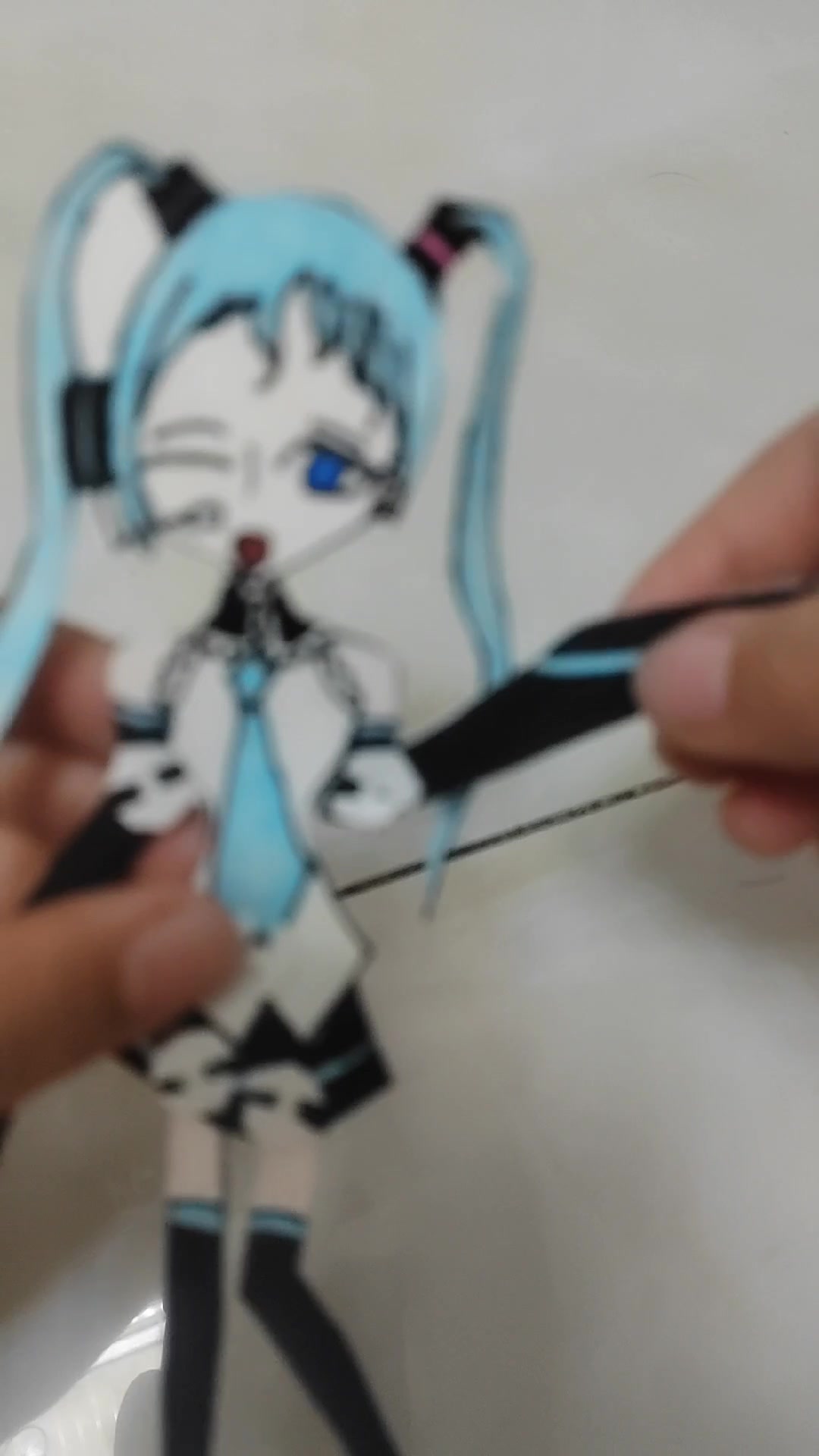 初音未来纸片人