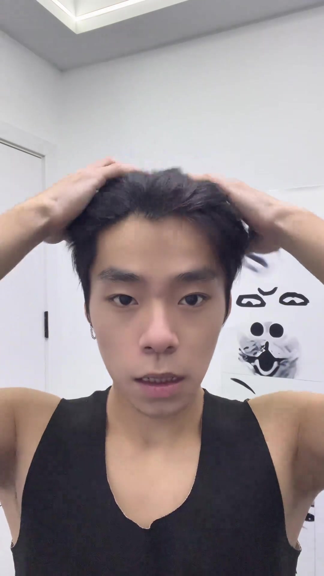 男生背头发型，拯救扁头，让你变帅有饱满后脑勺