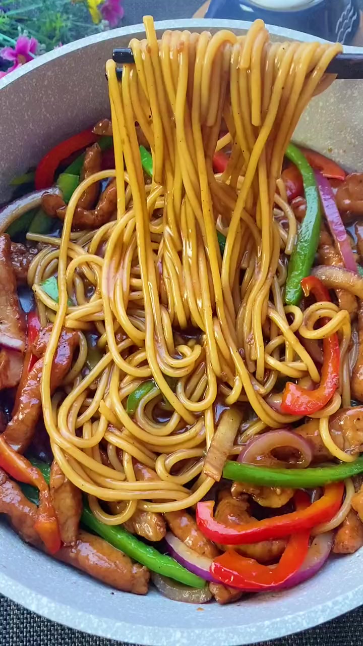 吃不够的黑椒牛柳意面，学会了再也不用去西餐厅了！