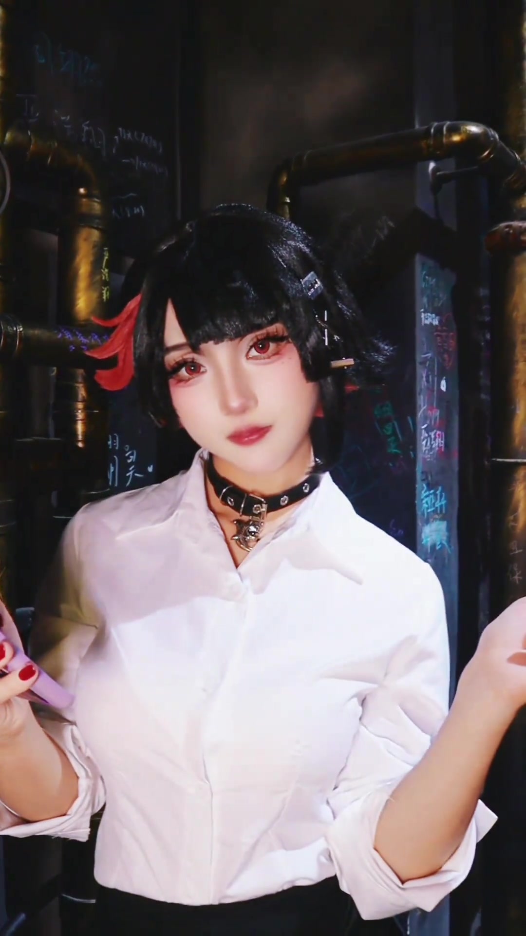 二次元游戏《绝区零》鲨鱼妹艾莲乔的超酷cos秀