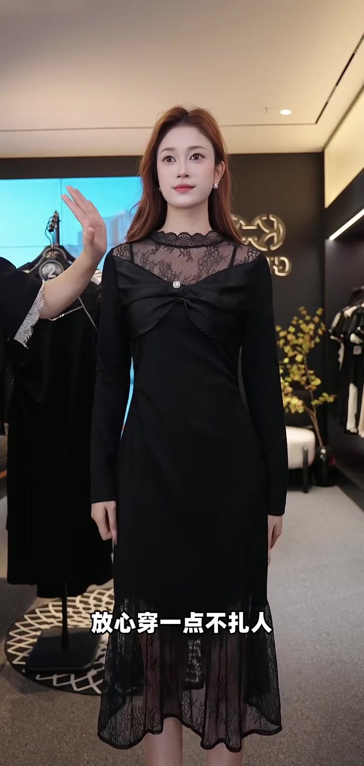 刘亦菲同款小礼服!重要场合穿它秒变女神,显高显瘦不挑人!