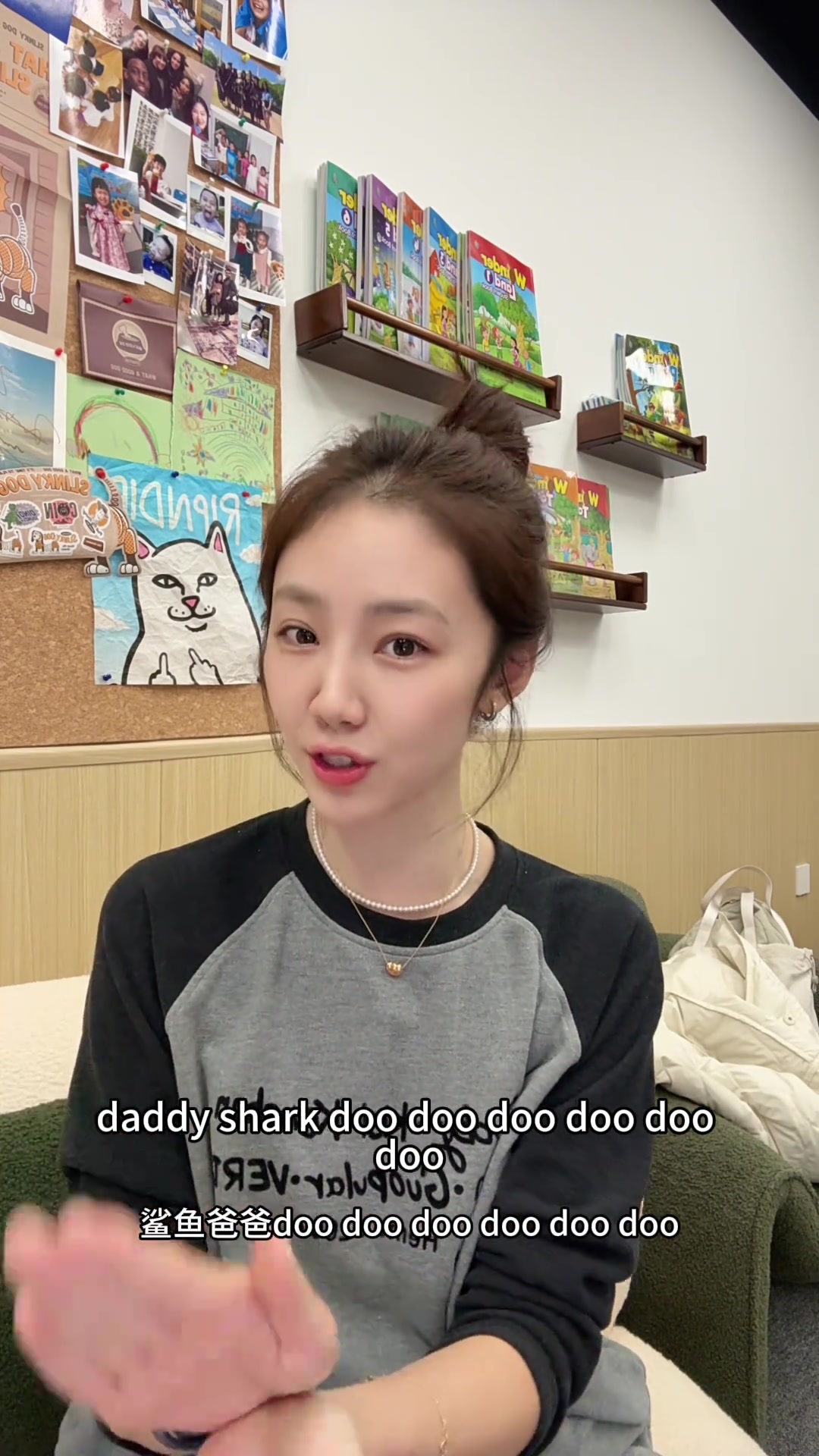 Baby shark来袭!鲨鱼一家萌翻小朋友