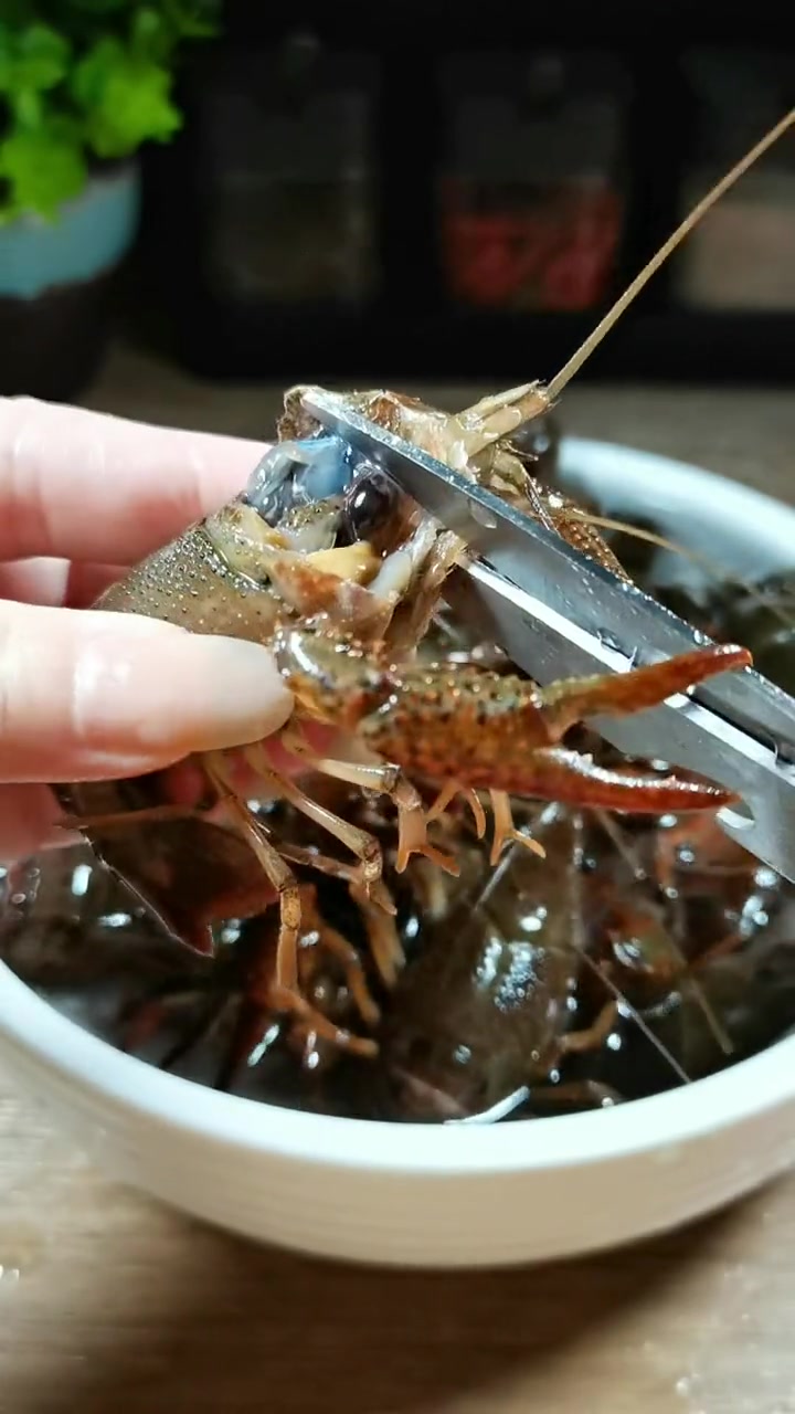 蒜蓉小龙虾，超好吃的那种