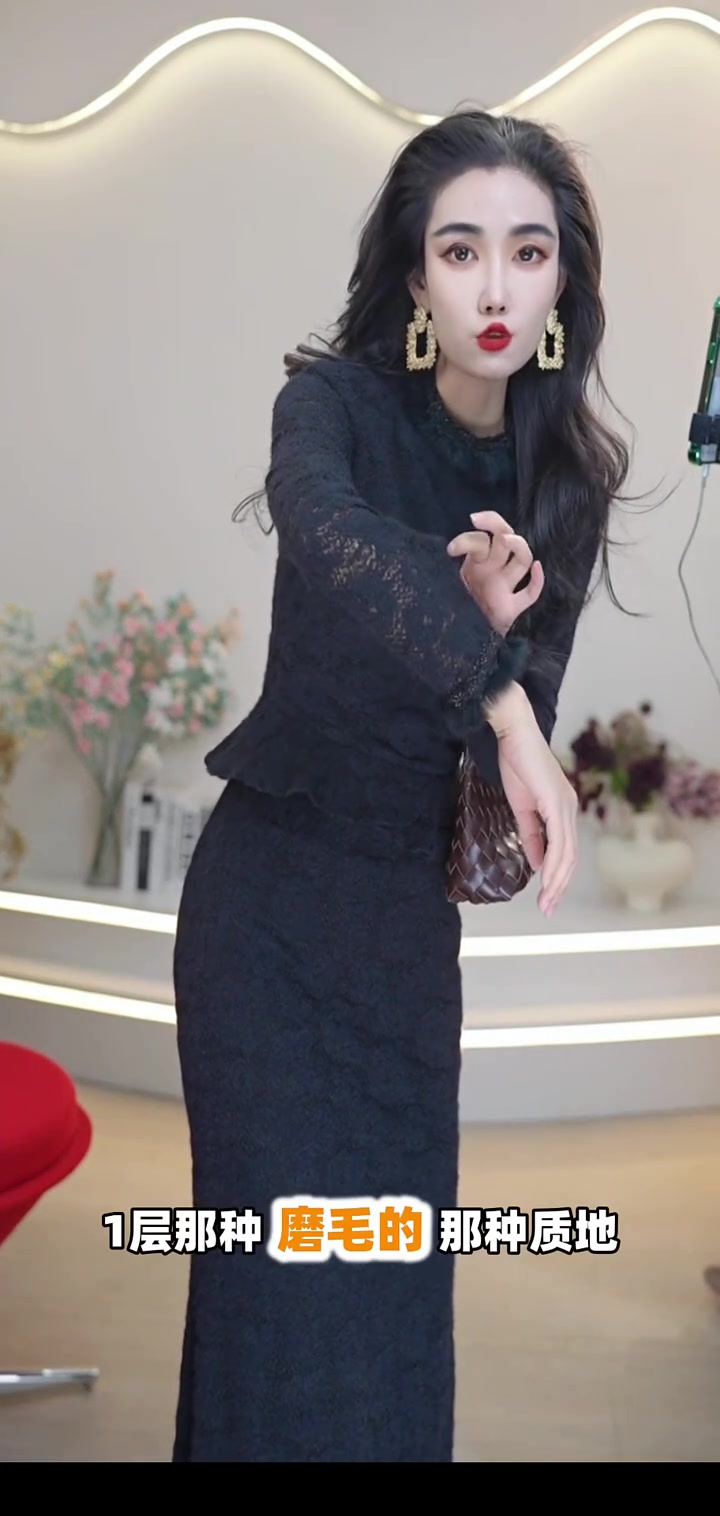 冬季显瘦神器!假两件鱼尾裙设计,柔软保暖穿出优雅气质