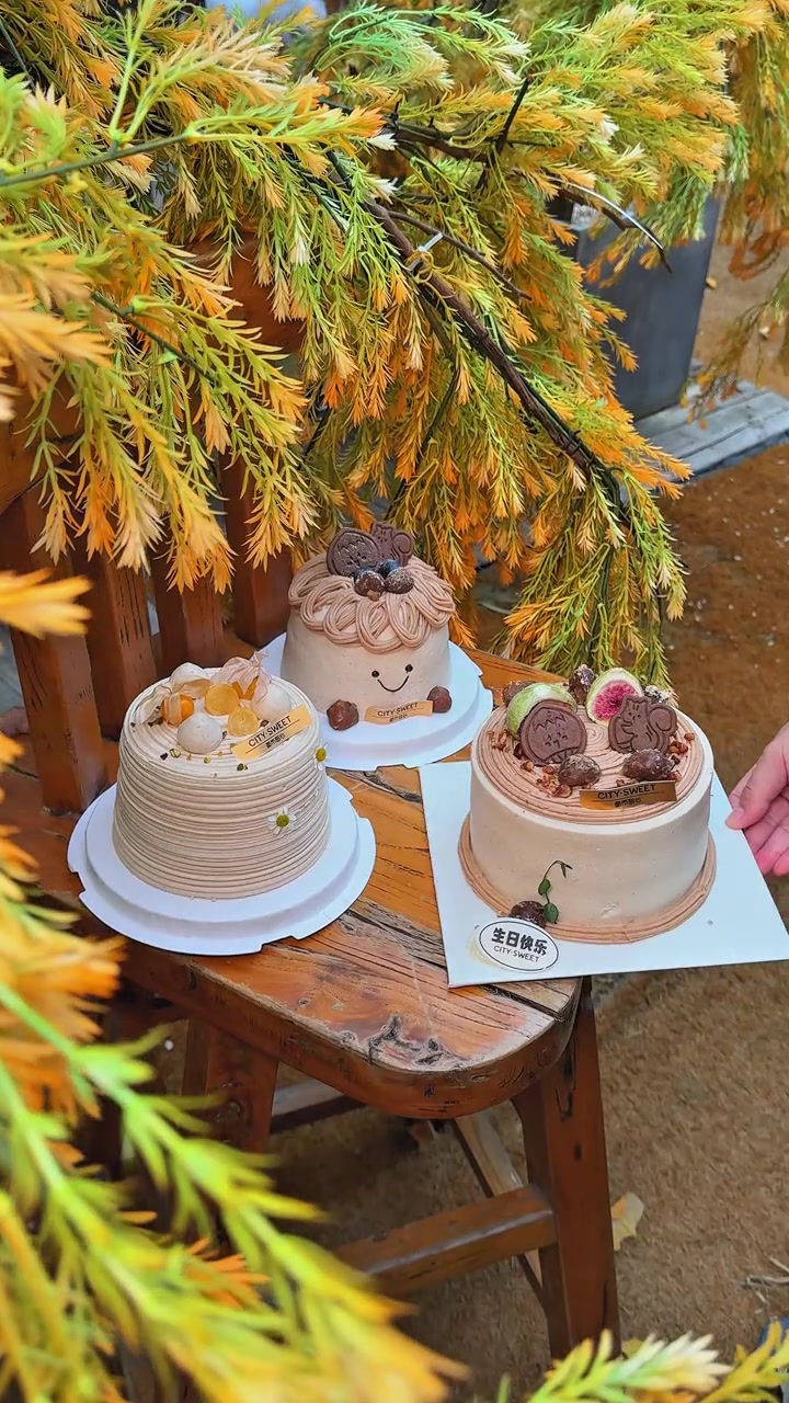 如果幸福是一口栗子蛋糕,那甜蜜将瞬间满溢