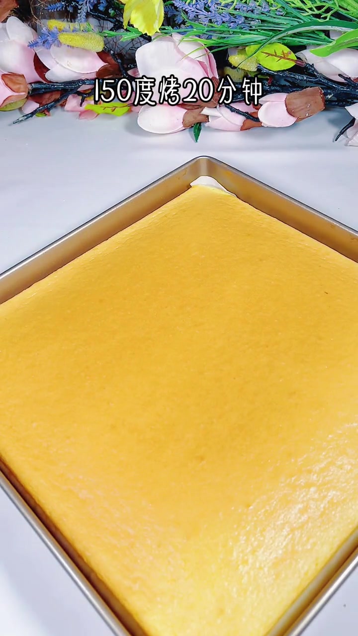 喜欢吃戚风蛋糕又做不好的姐妹试试这个方法