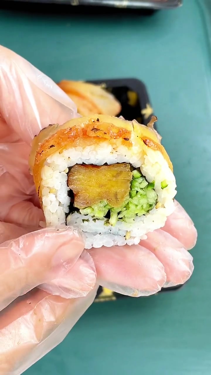 红薯鳗鱼卷详细教程来啦，大家记得保存哦