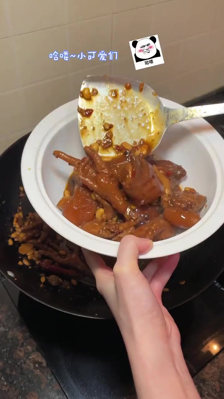 黄豆烧爪爪猪蹄儿+鸡爪，吃了ba嘴巴！