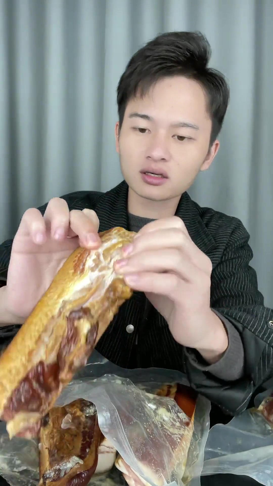 有人吃过农家土猪腊肉吗？这是淋巴肉吗？