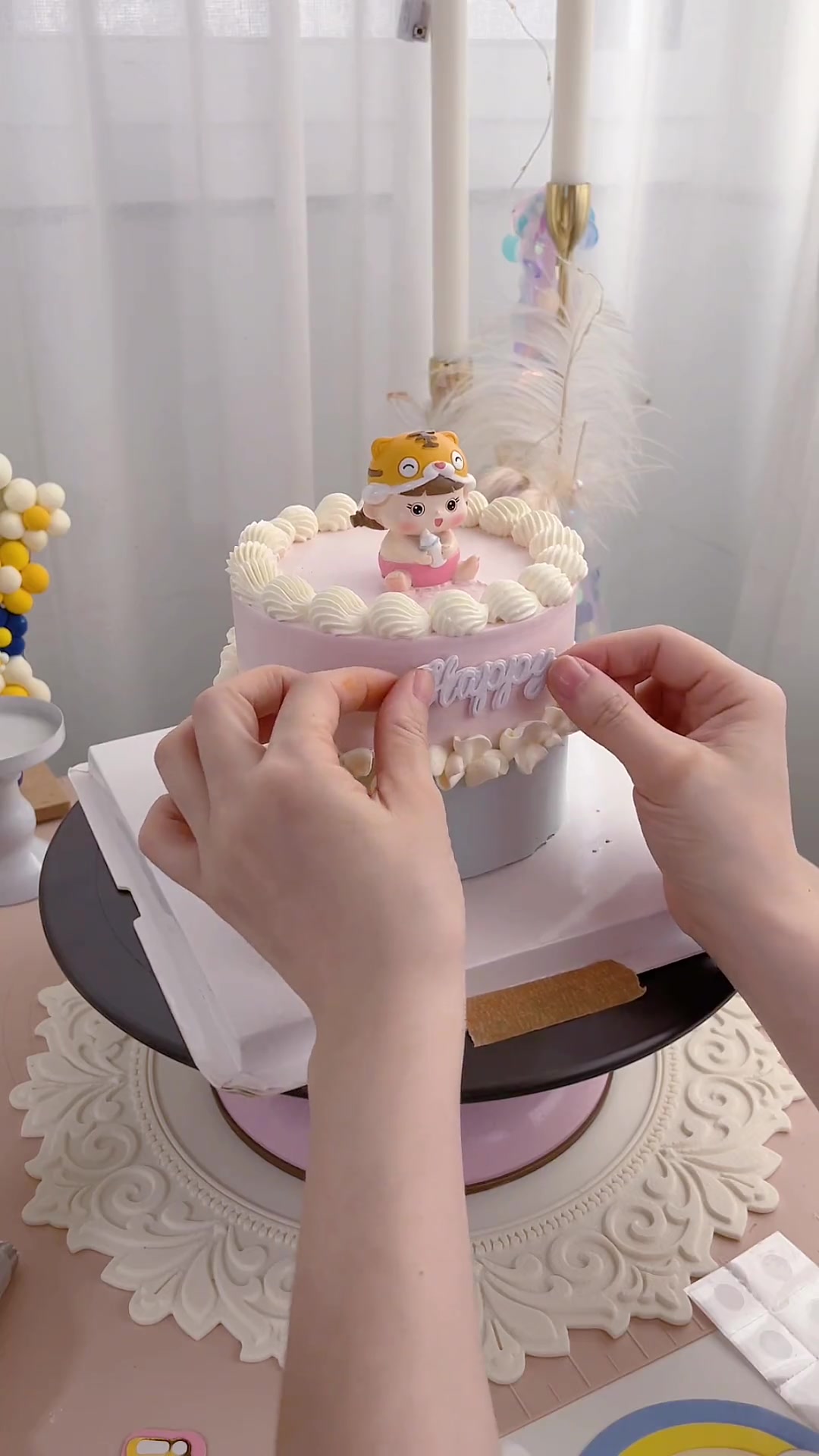 来个宝宝蛋糕,虎头虎脑还挺可爱