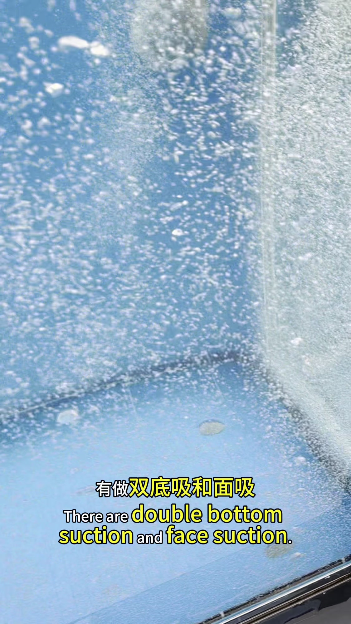 2.7*1.6*1.3黑蓝双拼色方形池＋背滤#庭院鱼池#源头厂家直供