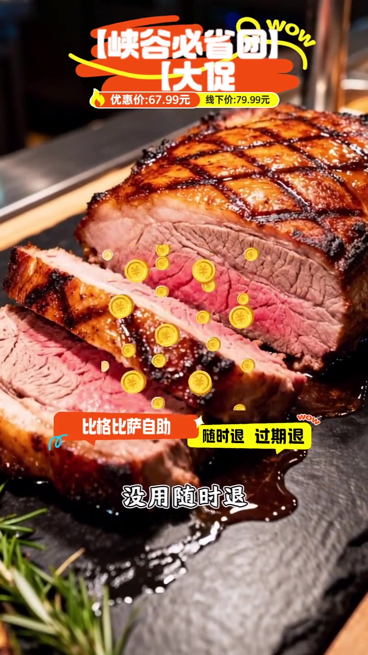 67.9元抢比格披萨自助！带娃全家吃喝玩乐！