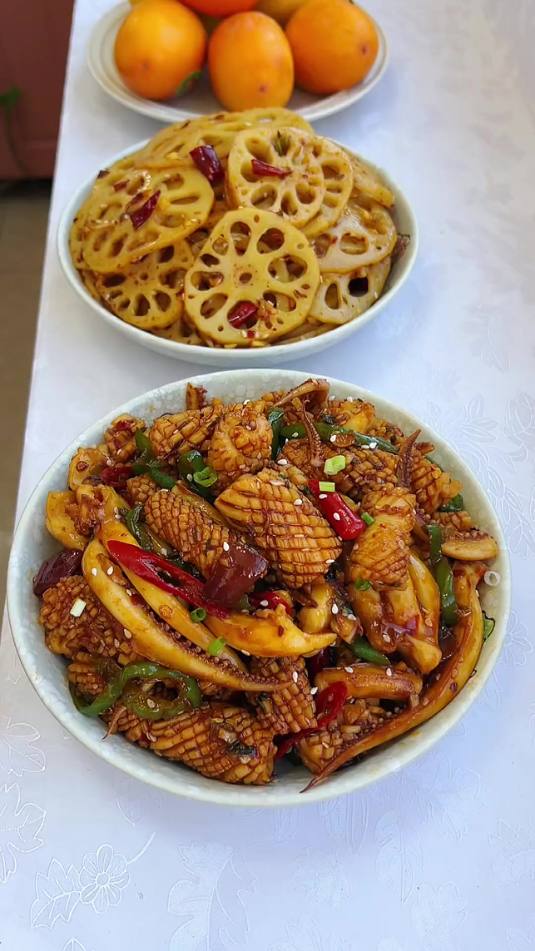 家庭版爆炒鱿鱼,老公最爱的下酒菜,香辣脆爽,太好吃了,一不小心又多喝了两杯