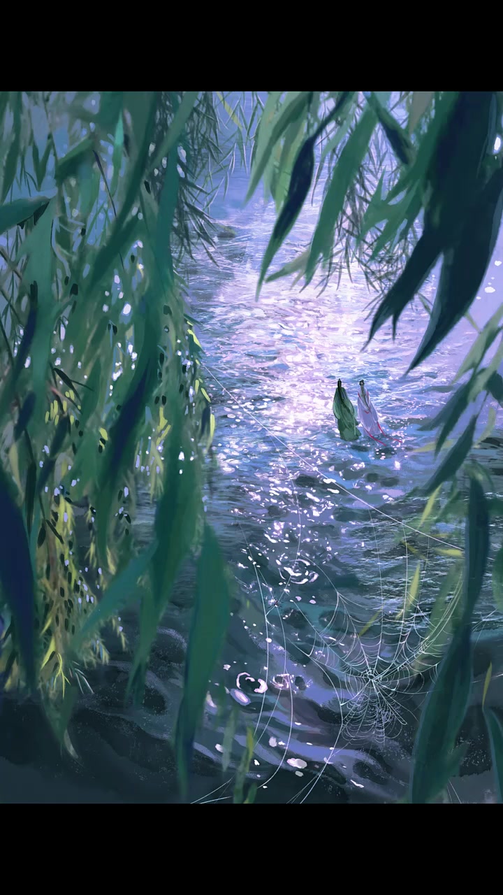 同样都是古风,我和亲友怎么画 画画 古风 古风插画