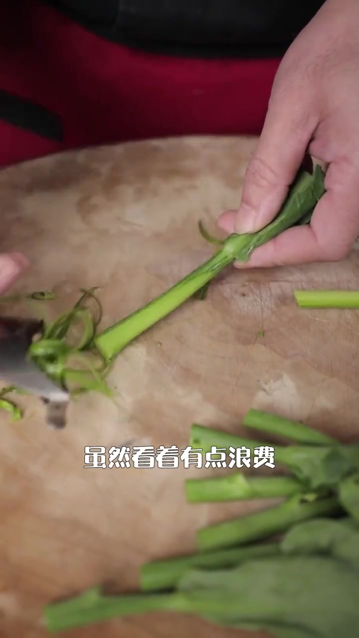 清炒芥蓝在家这样做才够清脆爽口