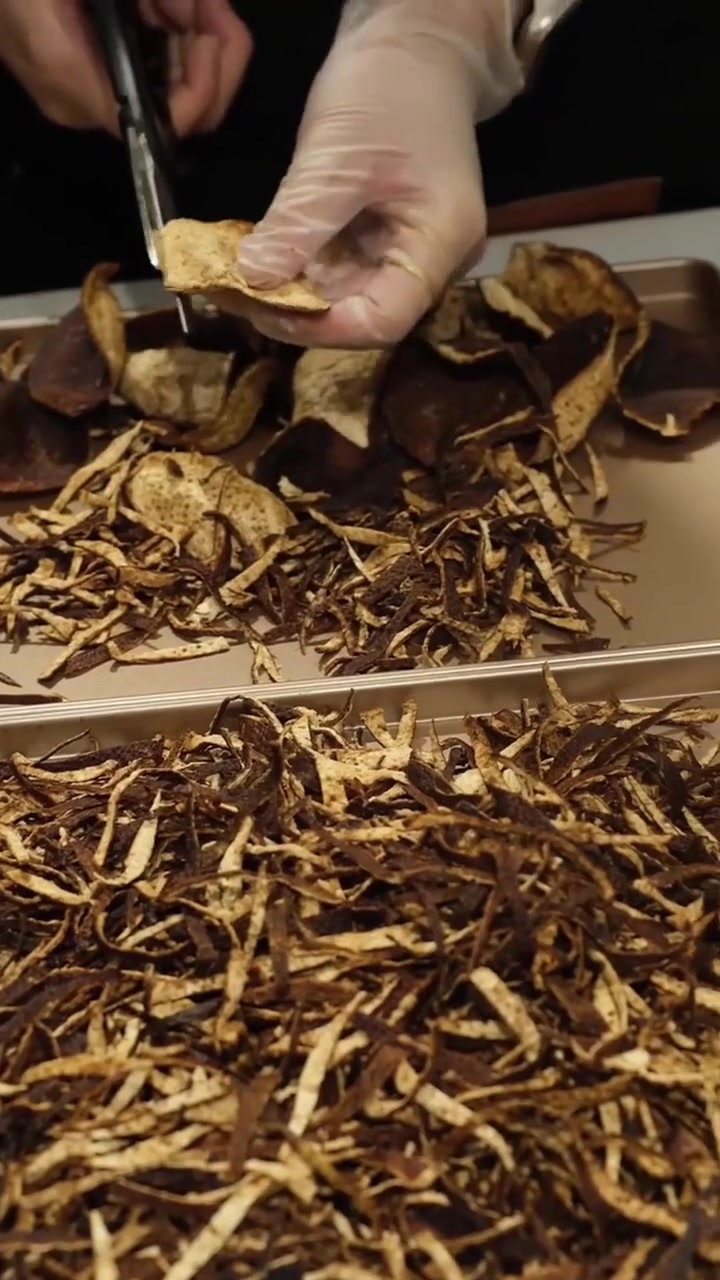 最近很流行的陈皮姜米茶