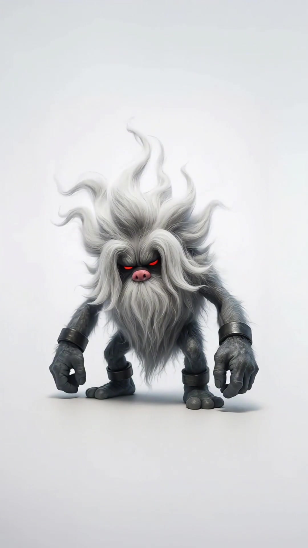 AI还原猴怪进化历程：猴怪→火暴猴