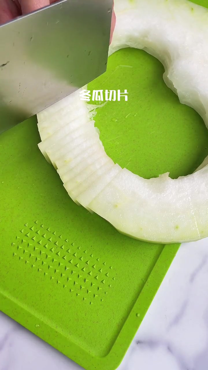 冬瓜蒸虾仁～清淡又营养