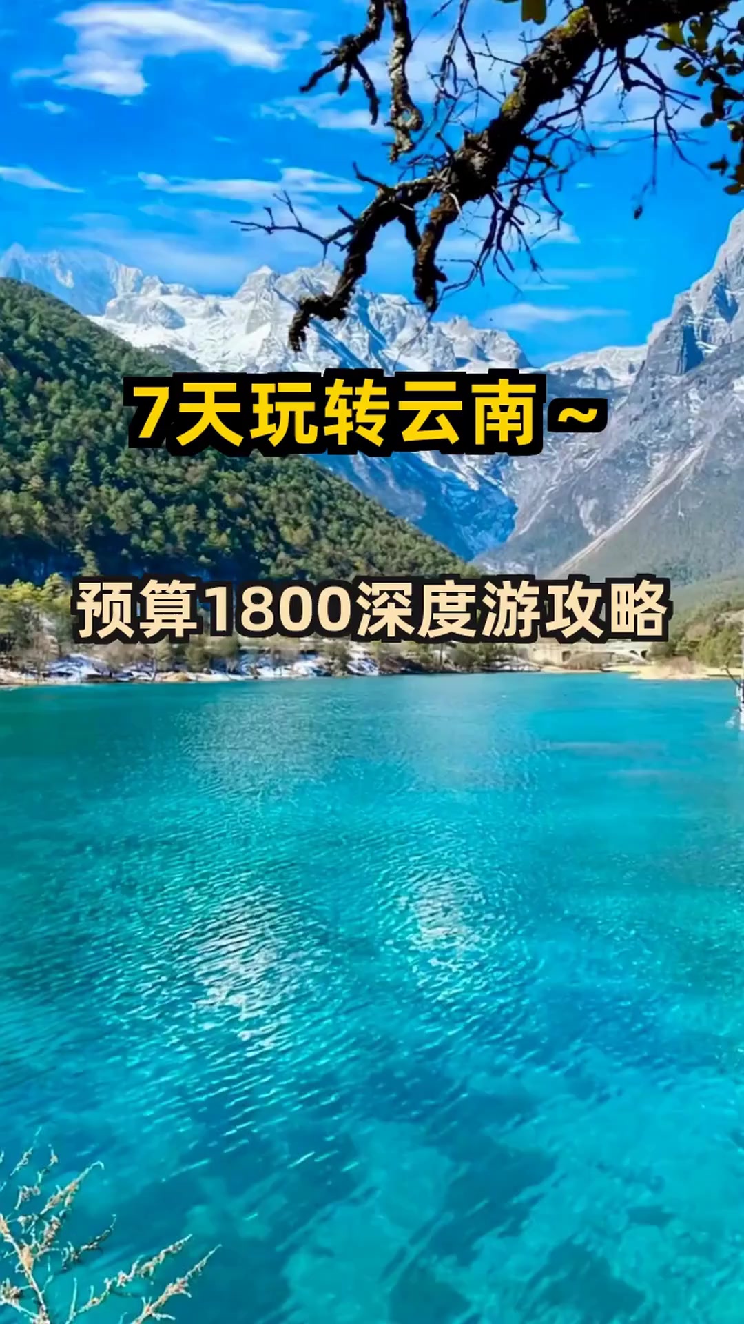 云南7天1800元玩到爽!丽江大理香格里拉省钱攻略