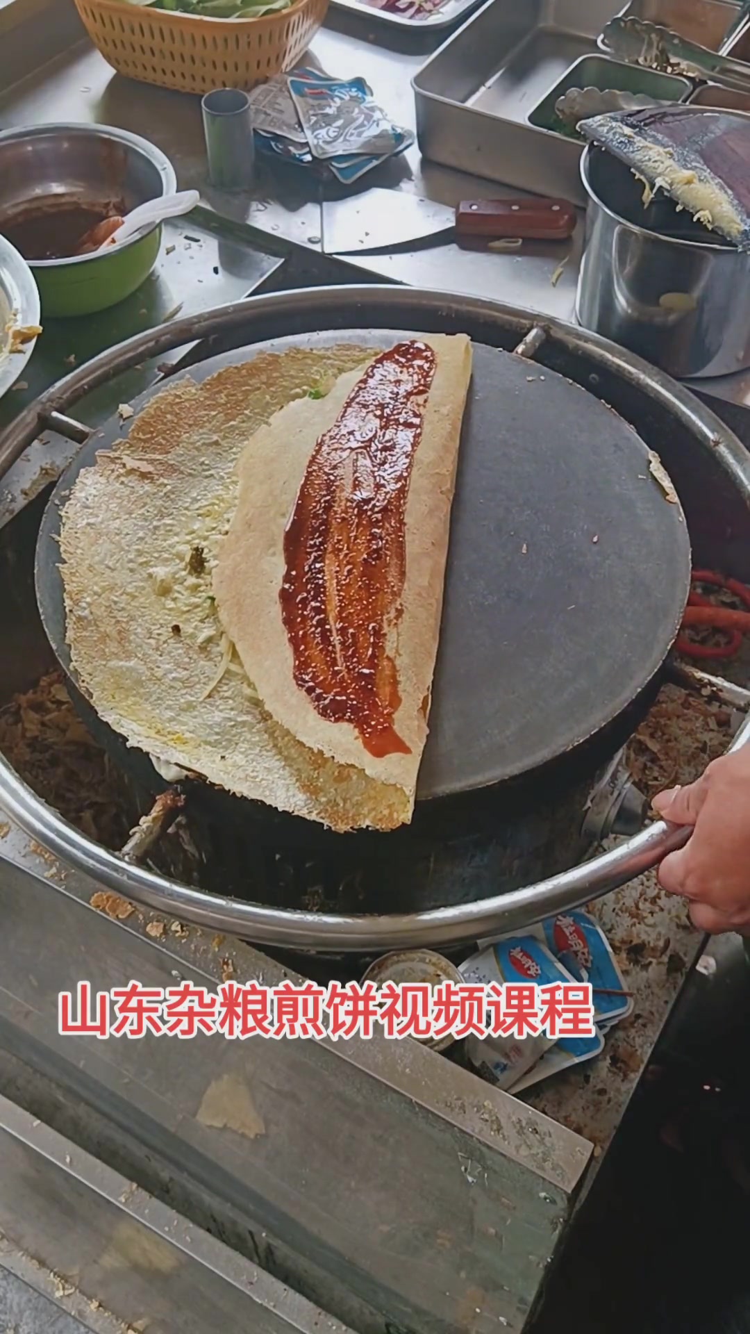 山东杂粮煎饼做法
