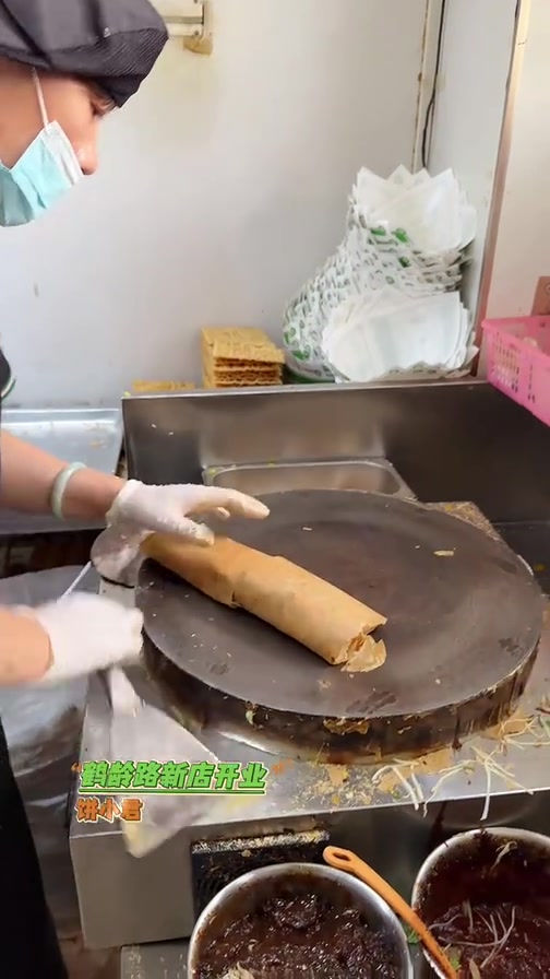 饼小君新店开业啦!饼小君杂粮煎饼