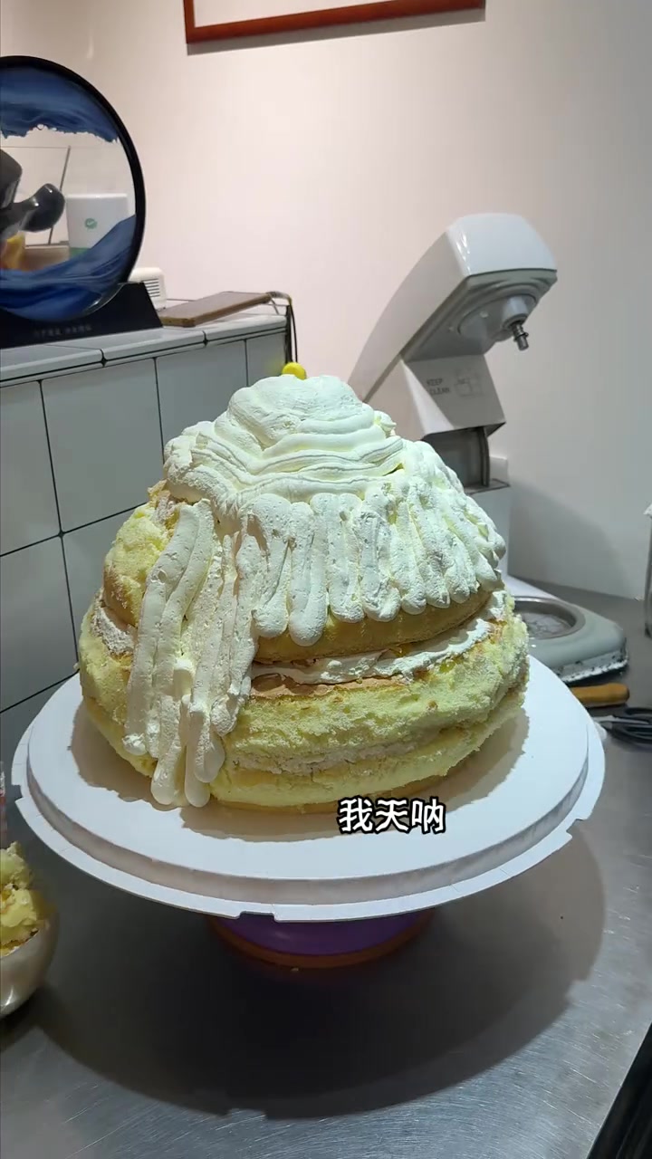 今天亲手为爸爸六十岁生日做寿桃