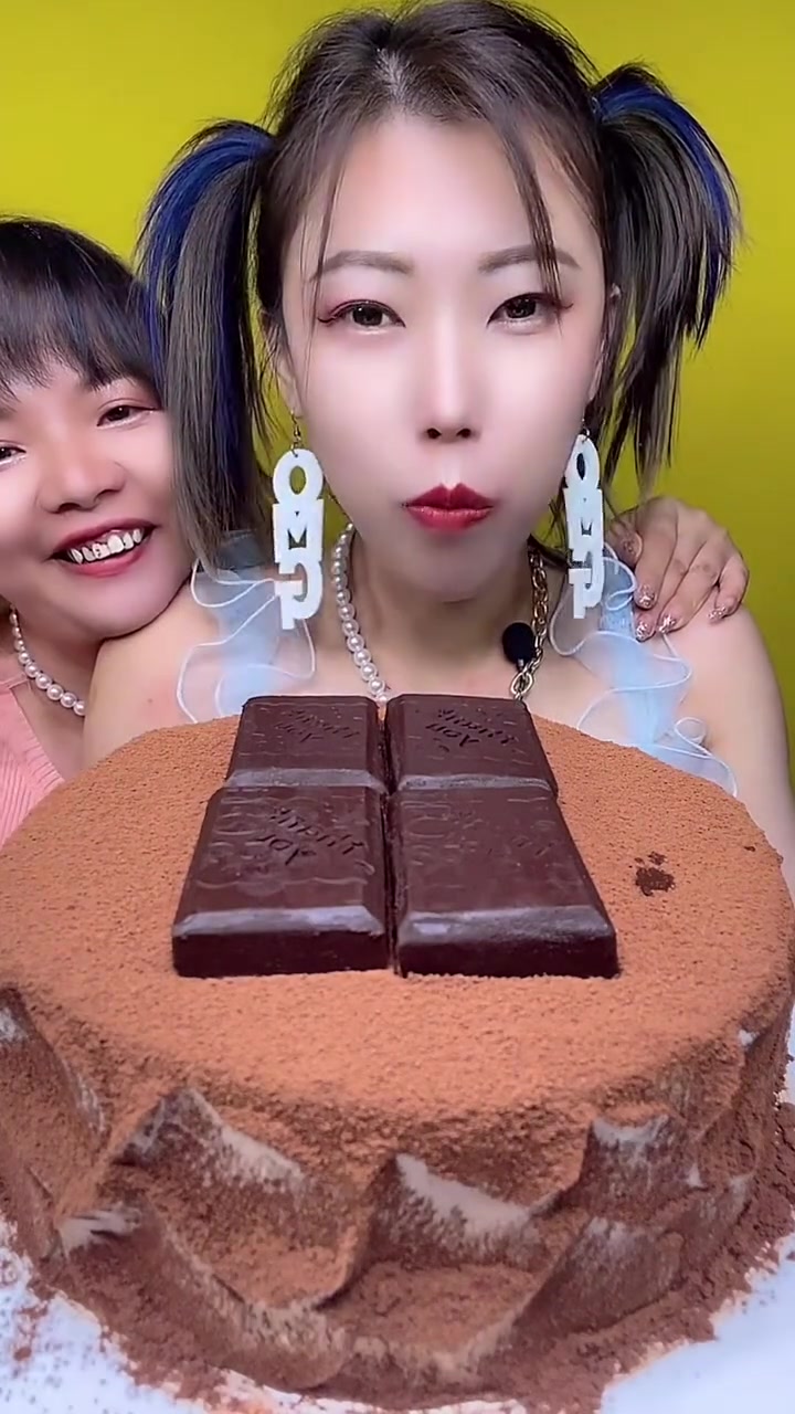 方块慕斯蛋糕来咯巧克力