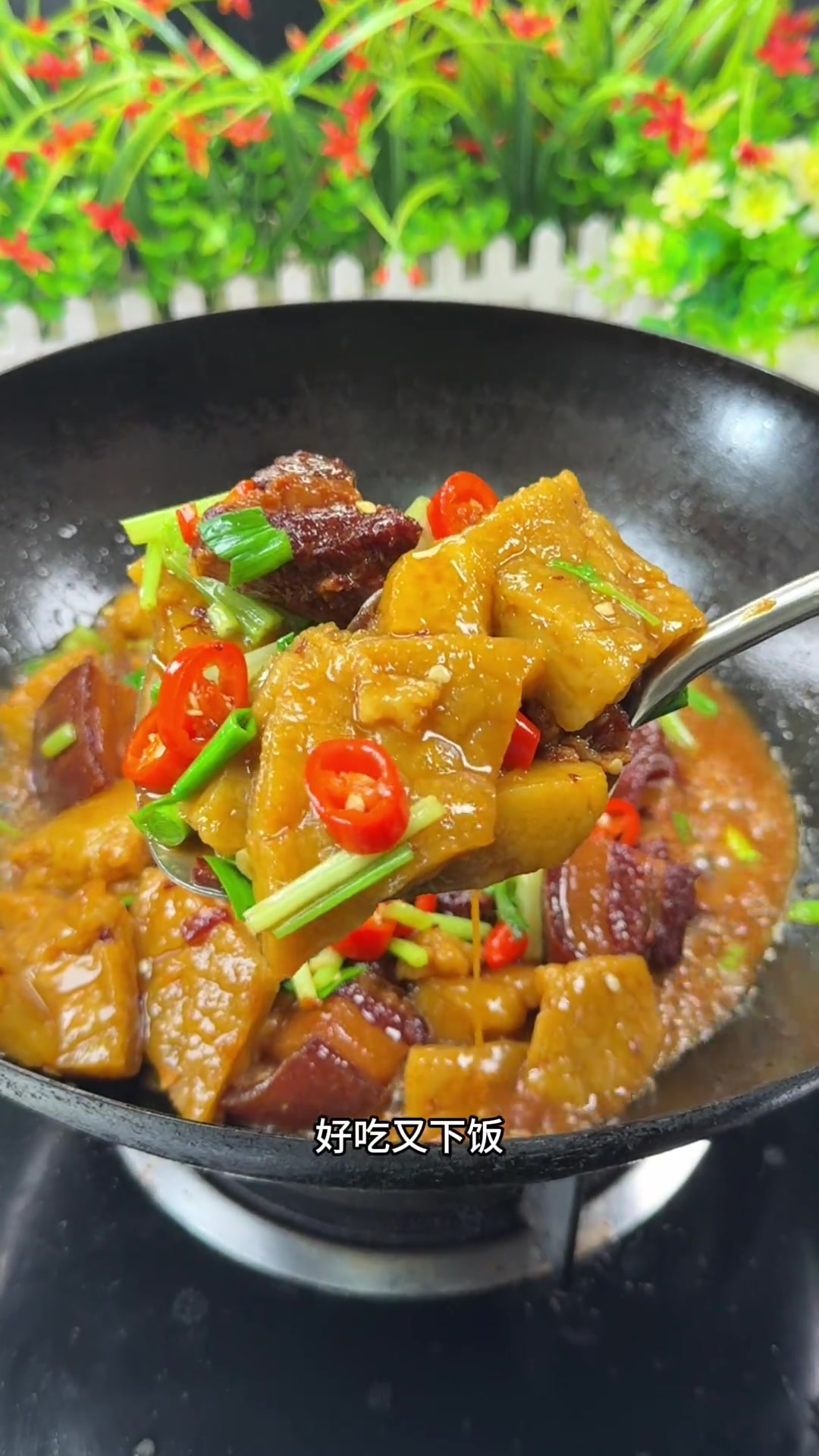 红薯粉烧肉 家乡的味道 红薯粉