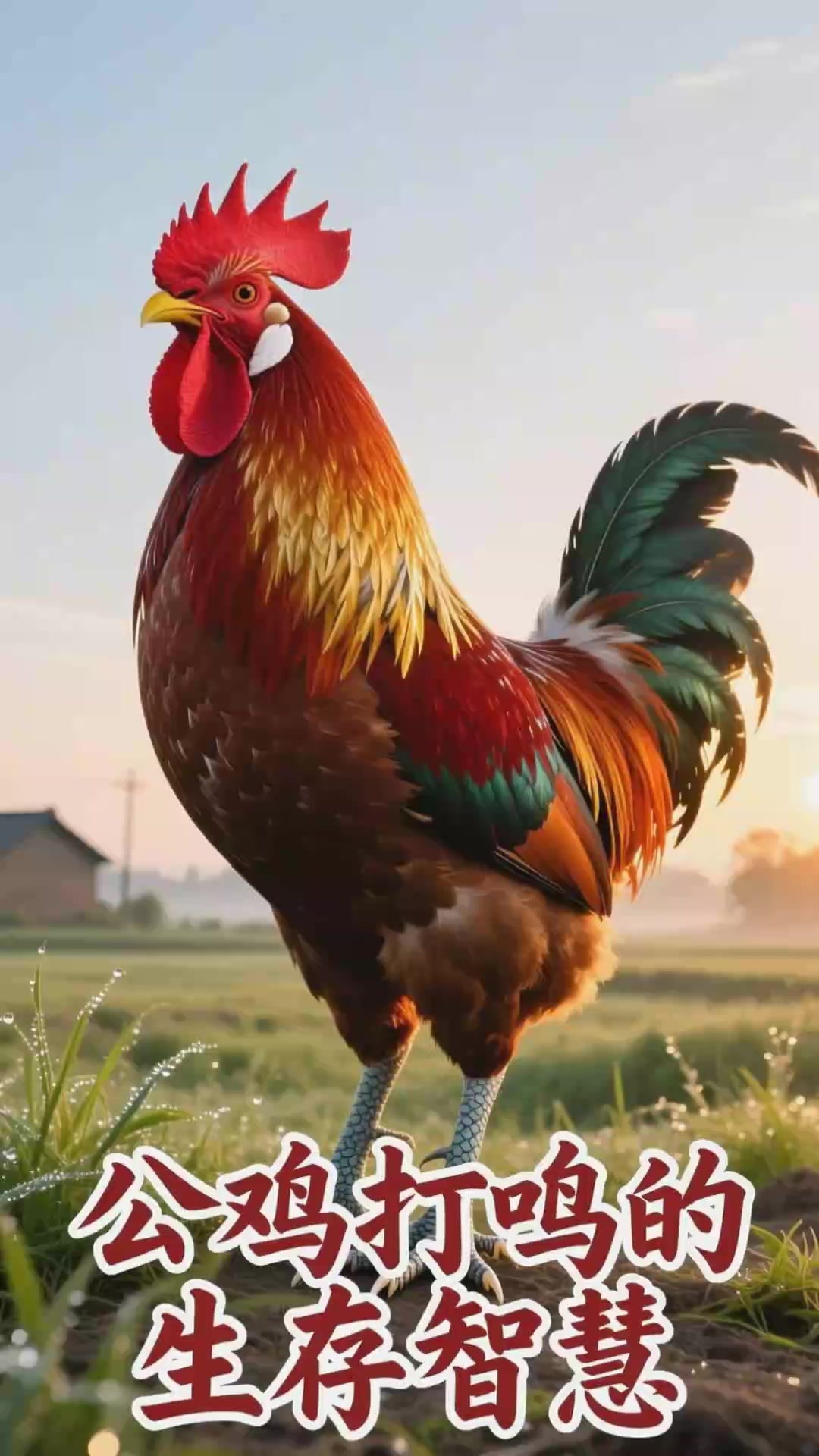 为什么公鸡会打鸣？