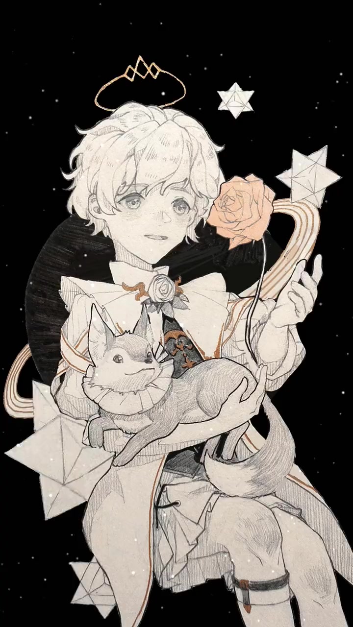 今日绝美动态壁纸来啦!小王子和他的玫瑰