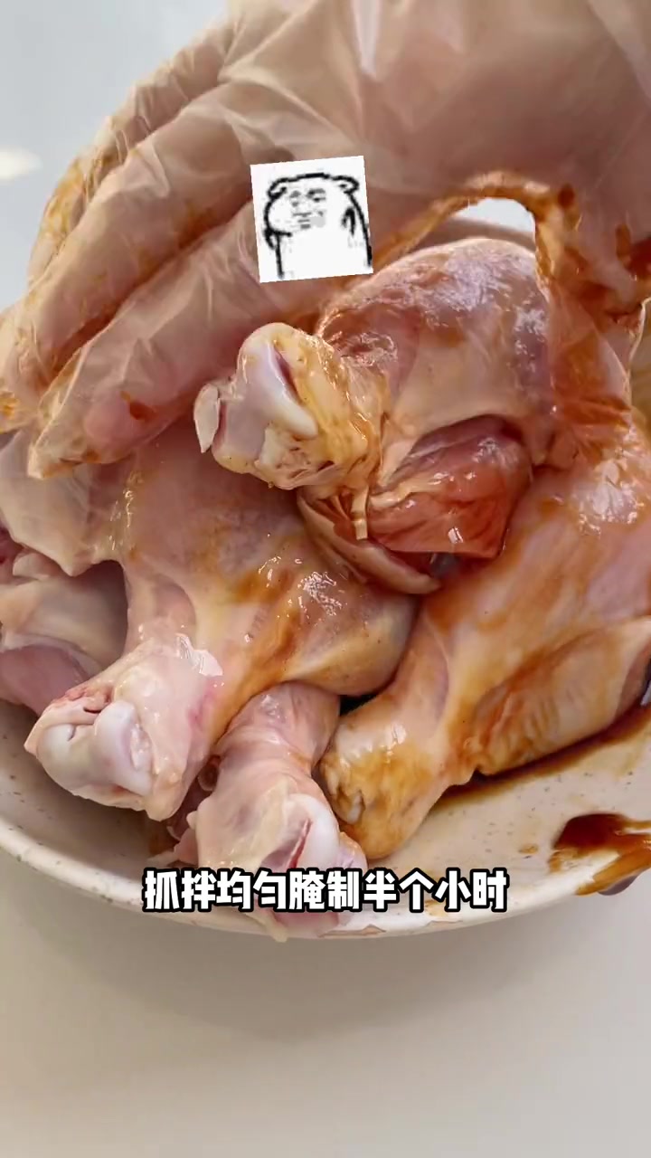 无油蒜香炸鸡腿！这减脂餐香到犯规了！