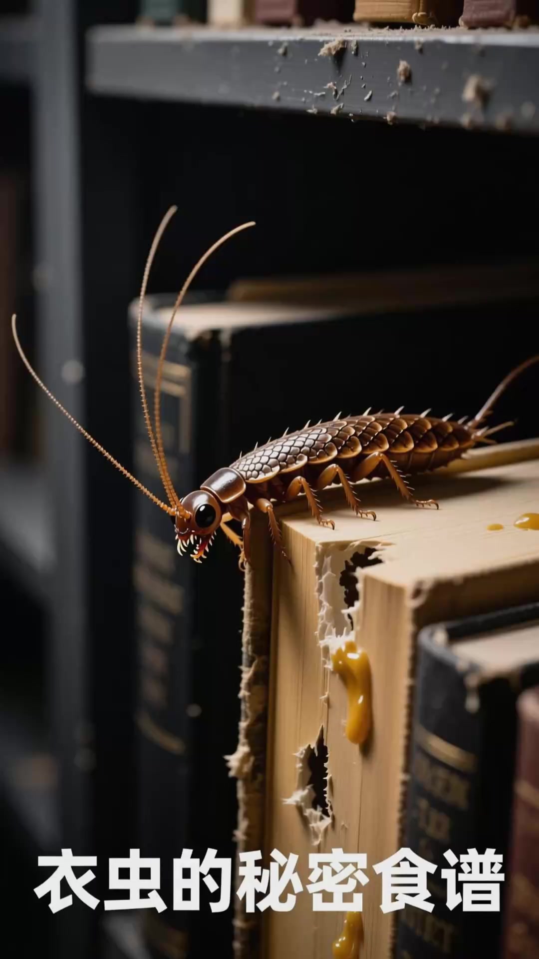 为什么衣鱼喜欢吃纸张和衣物？