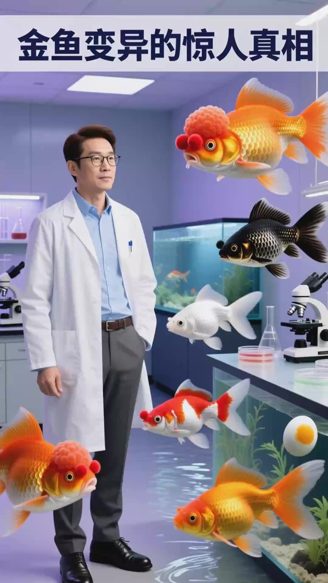 为什么金鱼的品种变异多？