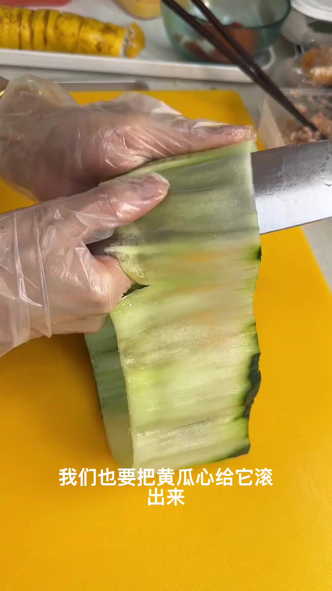 蟹棒沙拉卷,简单大气,实卖寿司摆摊