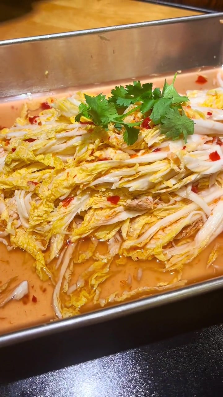 今日美食分享天香“韩式泡菜”