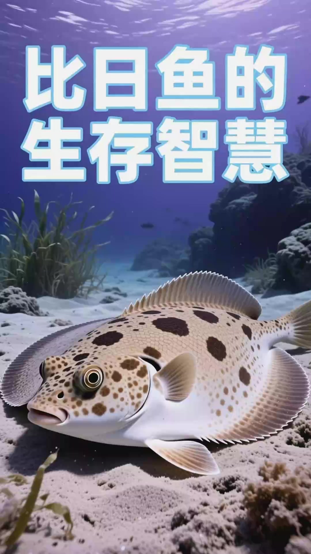 为什么比目鱼眼睛长同一侧?