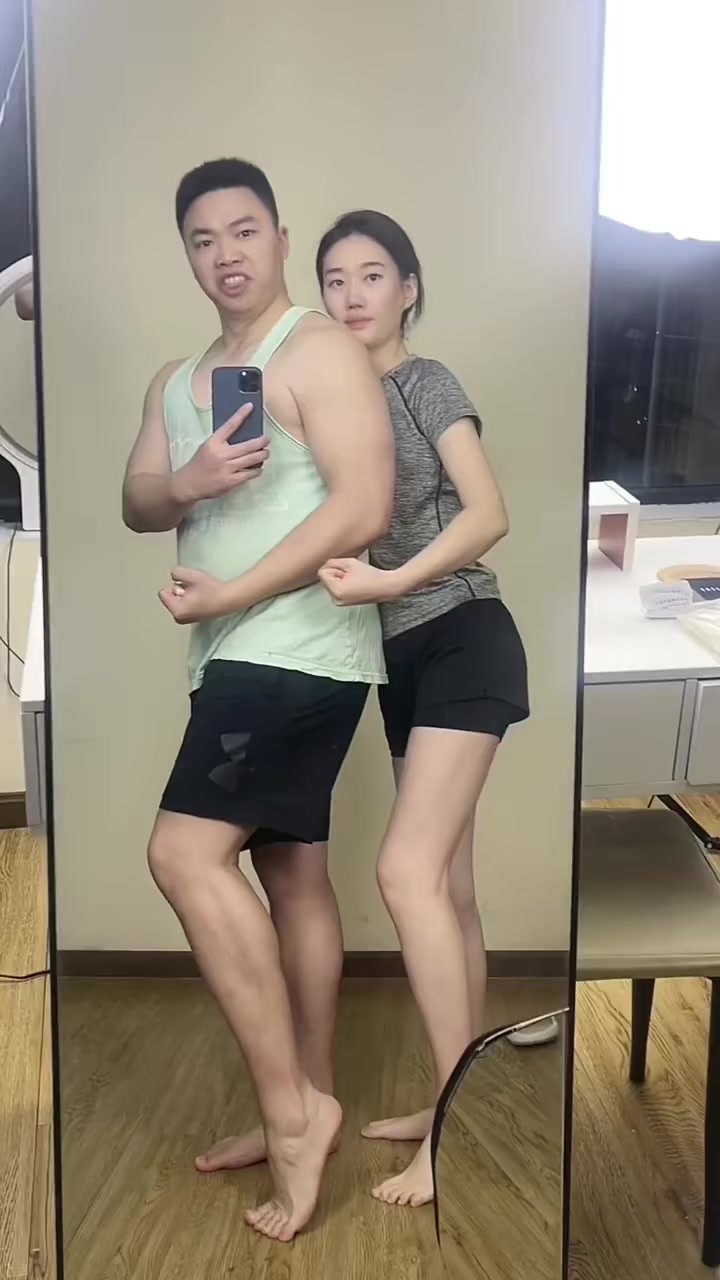 是谁说我们健身没有成果！是谁！