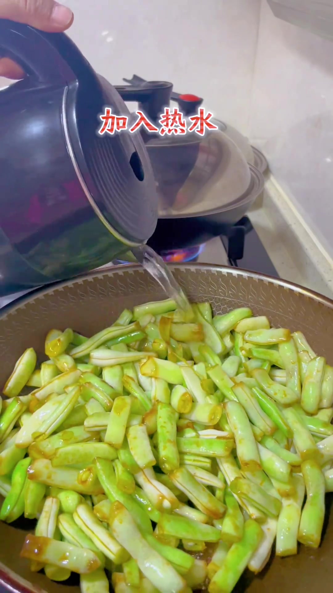山西地方特色美食豆角卤面,儿时的记忆,妈妈的味道农村生活农村美食美食推荐官