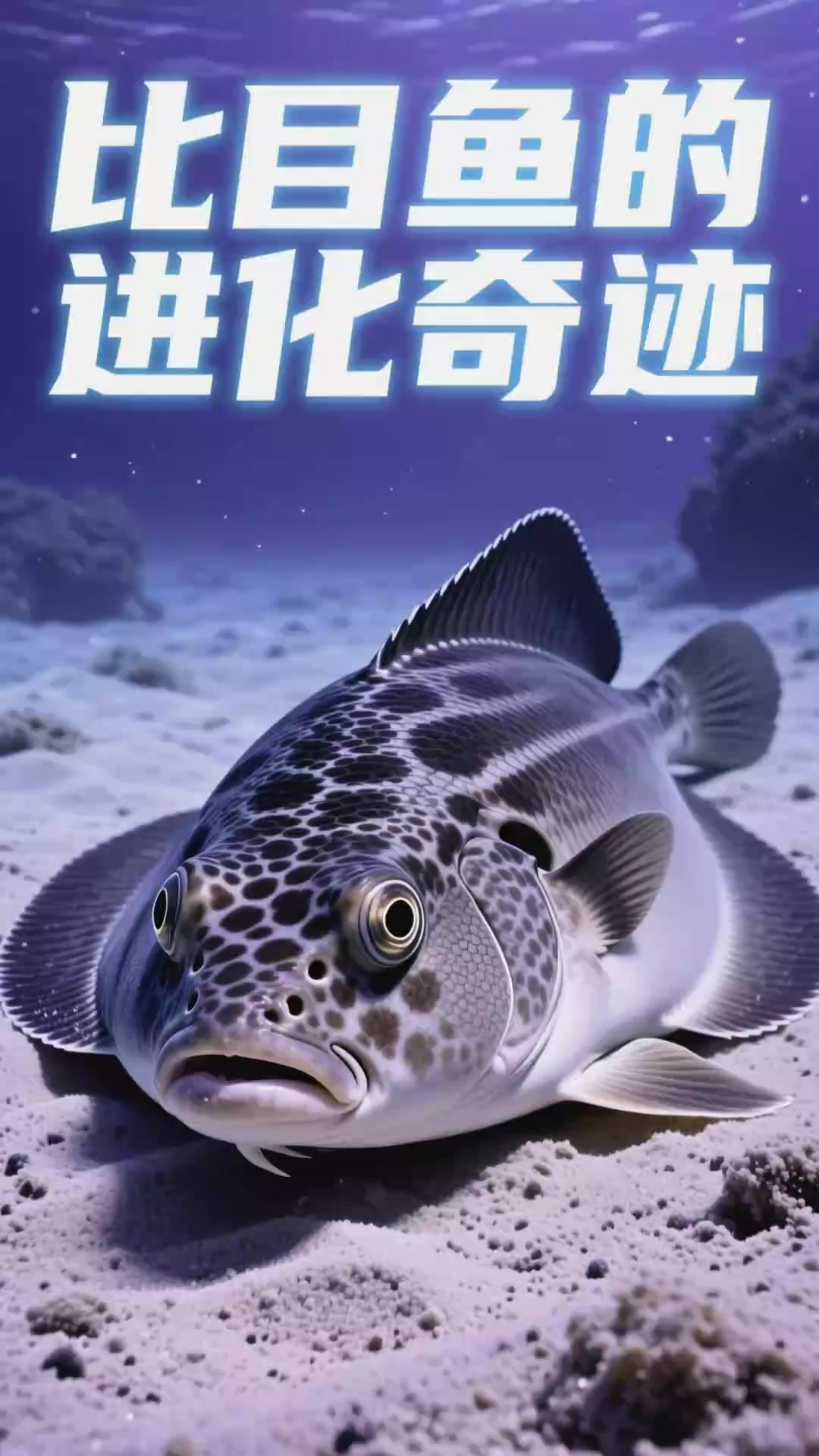 为什么比目鱼的眼睛长在同一侧？