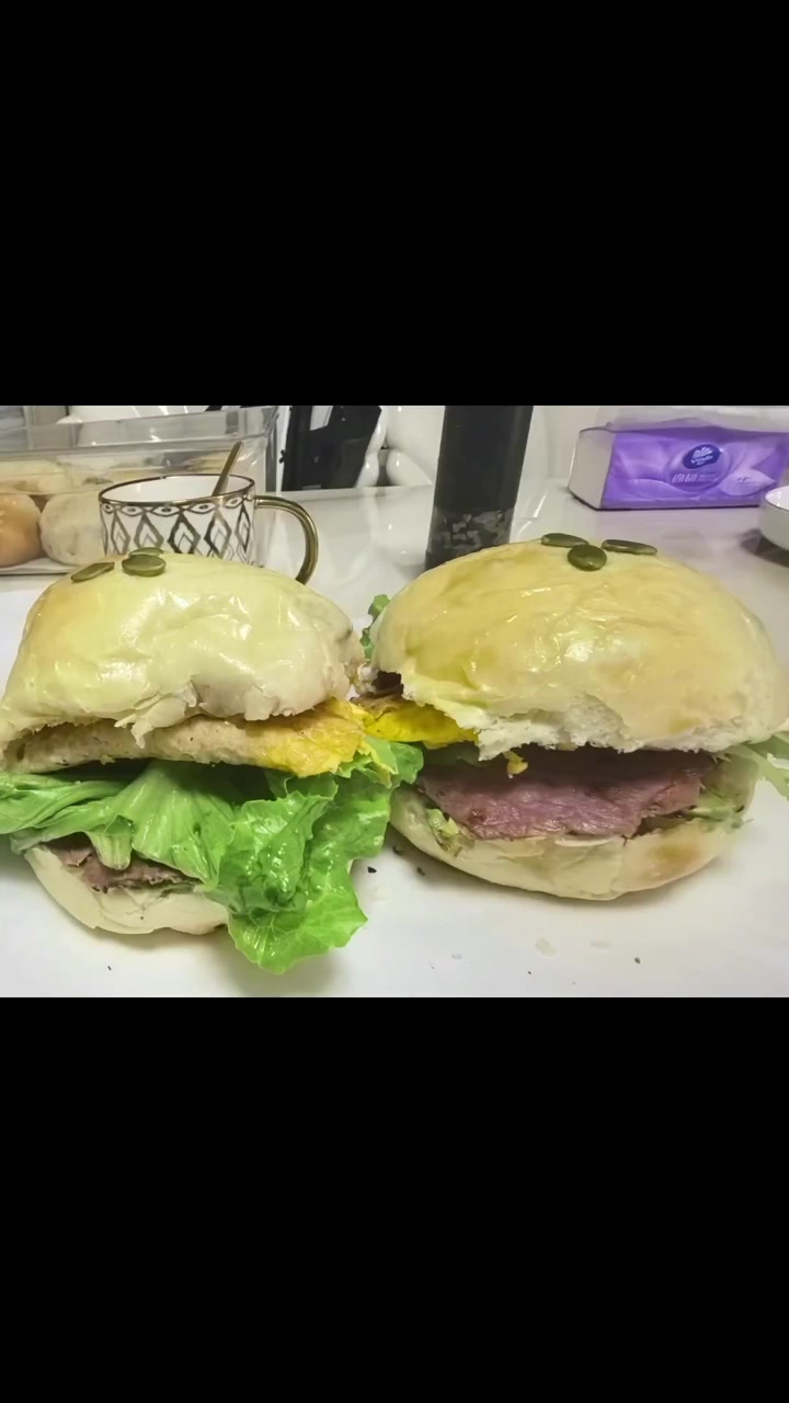 马皮好吃?巨无霸汉堡食材超特别!