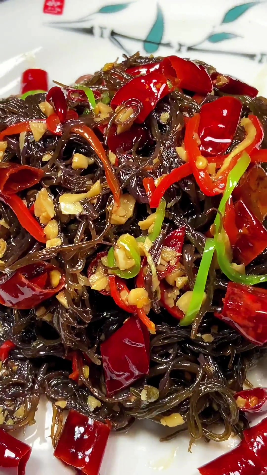 呛拌海草龙须菜，清凉一夏的美食教程