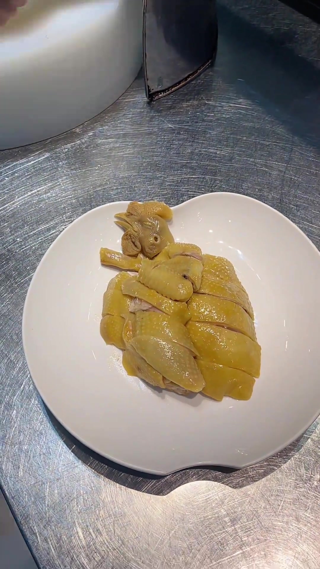 学会半只白切鸡摆盘啦!快来点个赞呗