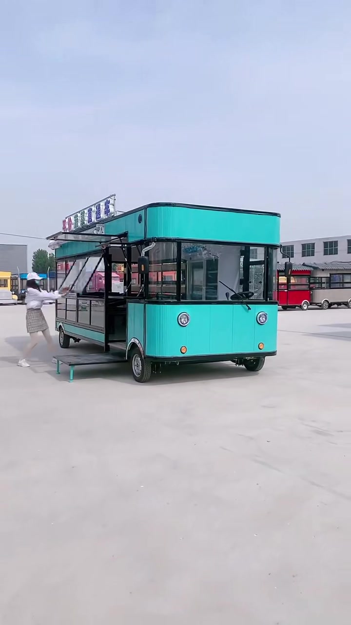 品味餐车的水果蔬菜车