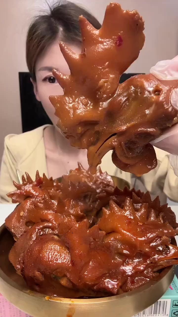 今日份美食打卡:公鸡头