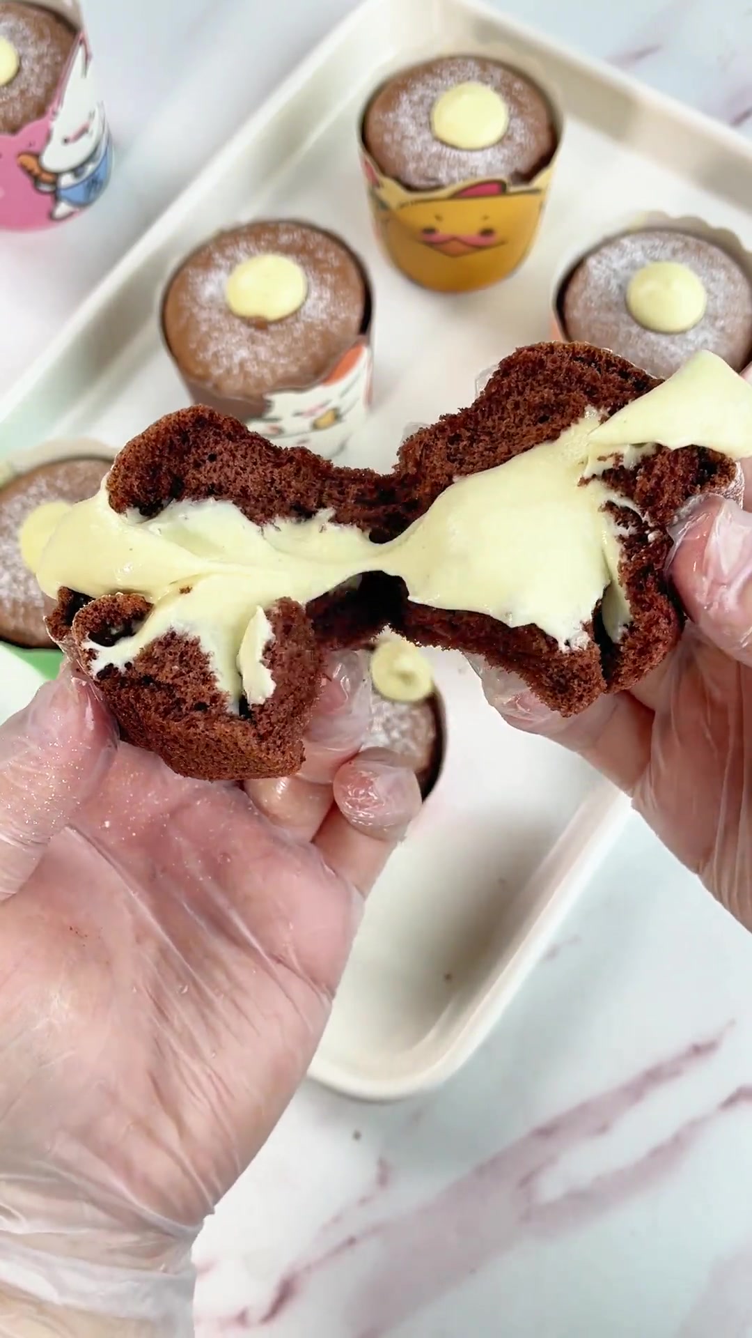 巧克力北海道蛋糕的制作方法