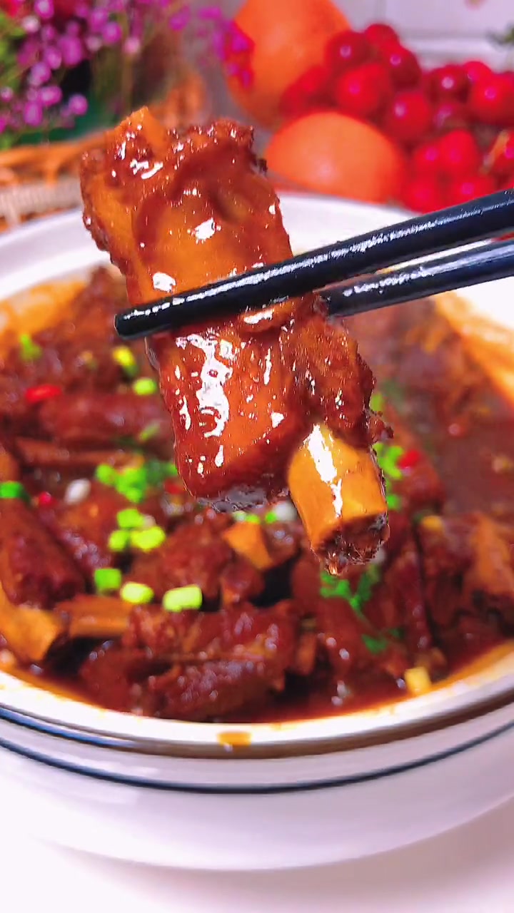 牡丹江美食红烧排骨,喜欢就点小心心