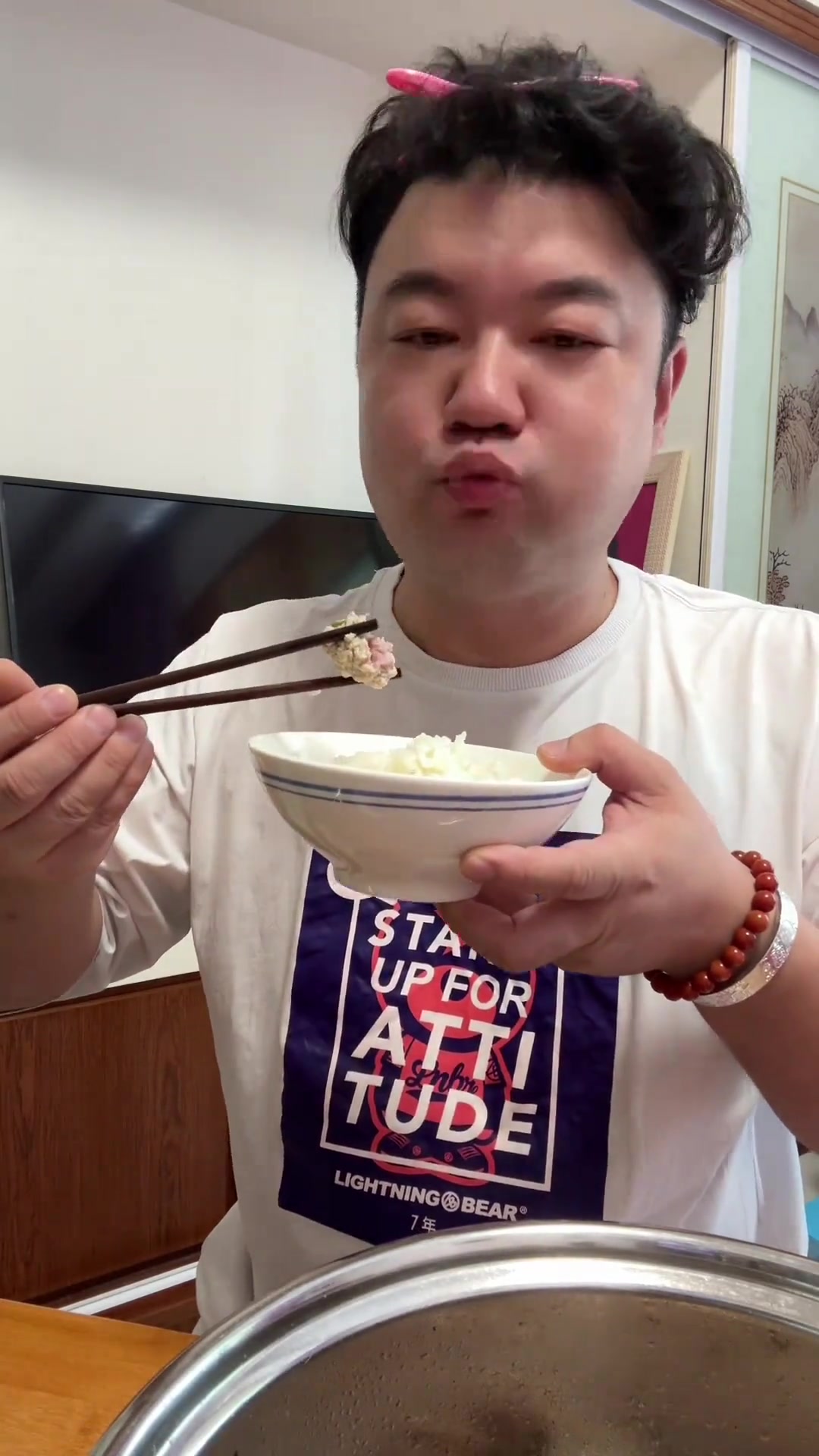 丝瓜烧肉圆,味道超赞