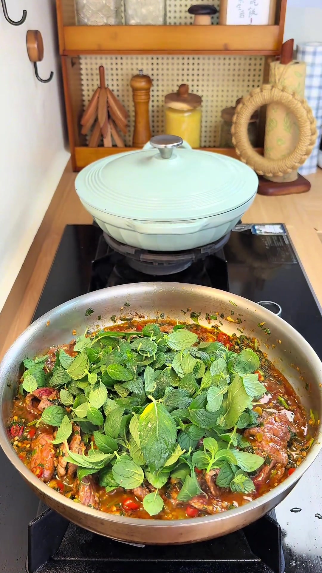 薄荷牛肉教程,吃完这顿助力减肥