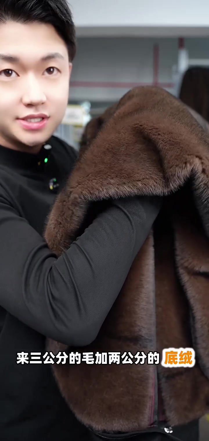 零下三四十度也能暖！紫金本色貂绒派克服，皮毛一体锁温超暖